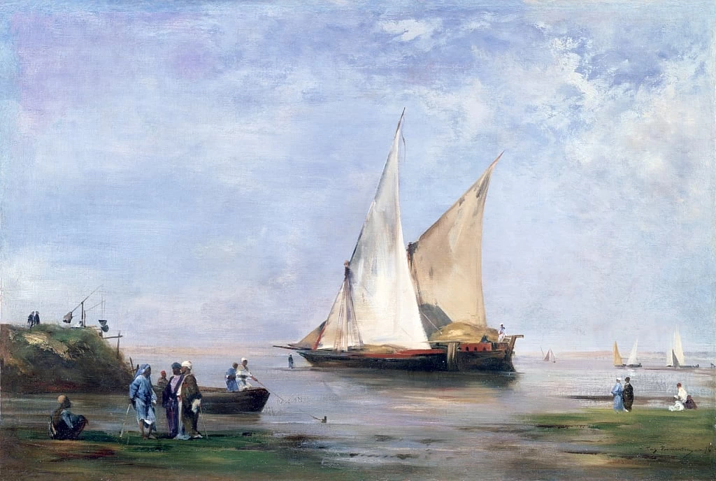 Le rive del Nilo, 1874